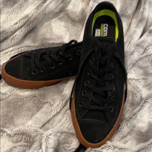 Converse black tennis shoes LUNARLON 7.5 m 9.5 w